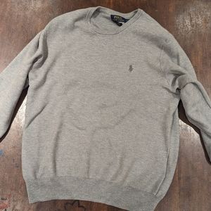 Polo Ralph Lauren grey knit sweater